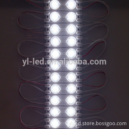 wholesale waterproof 160 Degree injection SMD 2835 2 points led module lighting with lens, 0.4W SlimLetter LED module 2 SMD2835